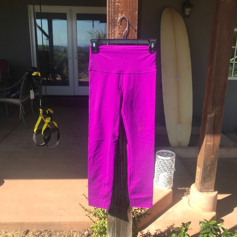 Purple/Pink Lululemon leggings. Size 6